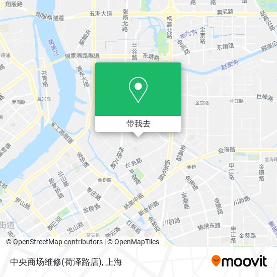 中央商场维修(荷泽路店)地图