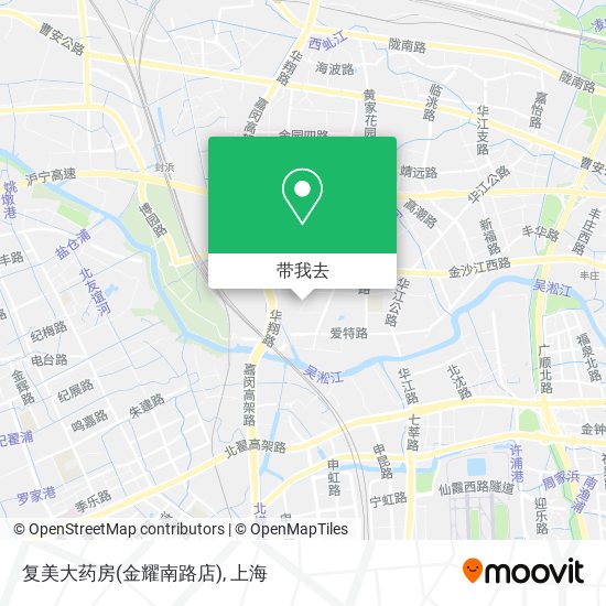复美大药房(金耀南路店)地图