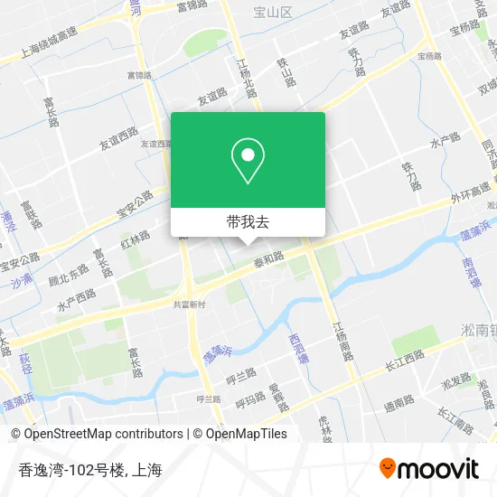 香逸湾-102号楼地图