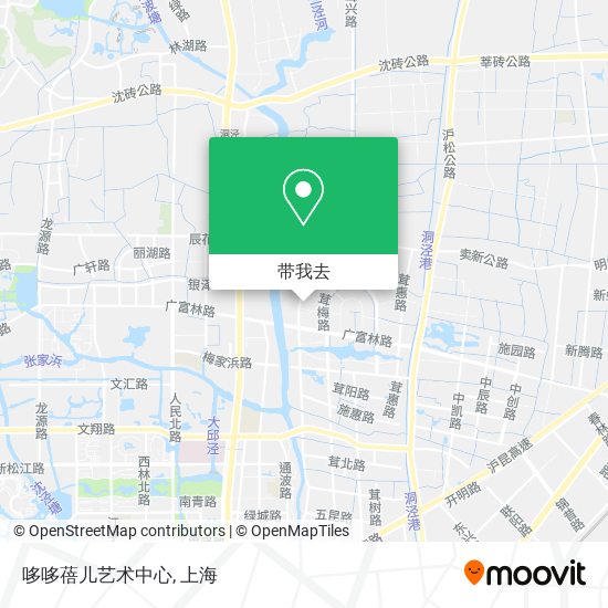 哆哆蓓儿艺术中心地图