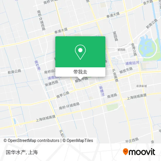 国华水产地图