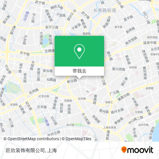 匠欣装饰有限公司地图