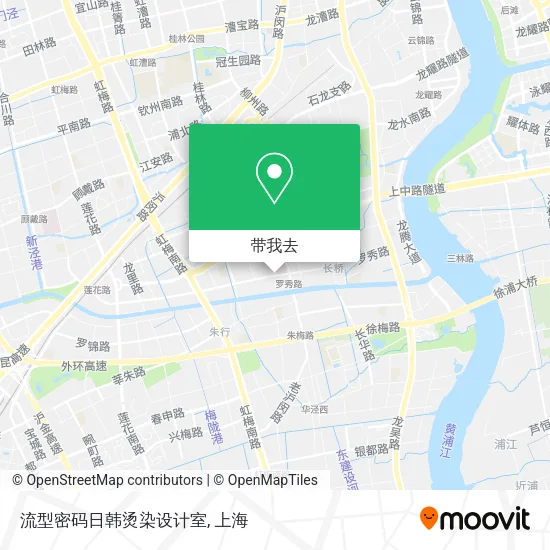 流型密码日韩烫染设计室地图