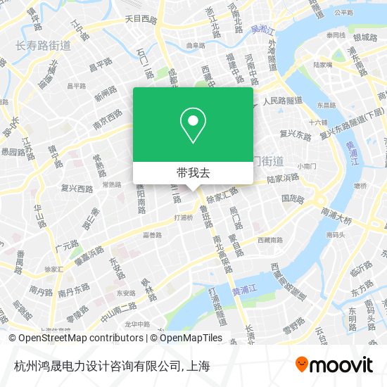 杭州鸿晟电力设计咨询有限公司地图