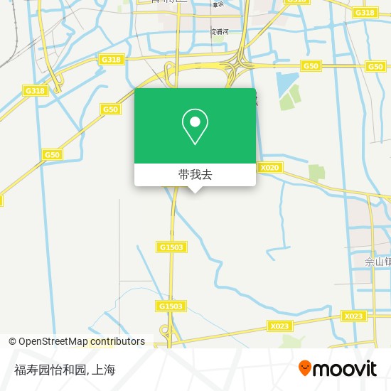 福寿园怡和园地图
