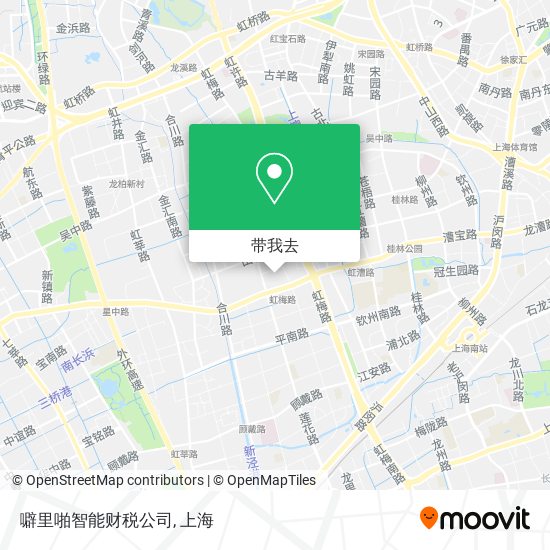 噼里啪智能财税公司地图