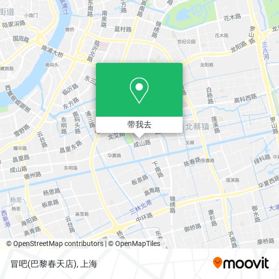 冒吧(巴黎春天店)地图