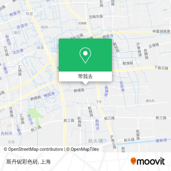 斯丹铌彩色砖地图
