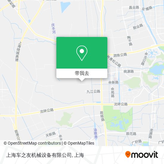 上海车之友机械设备有限公司地图