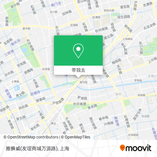 雅狮威(友谊商城万源路)地图