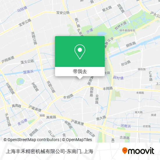 上海丰禾精密机械有限公司-东南门地图