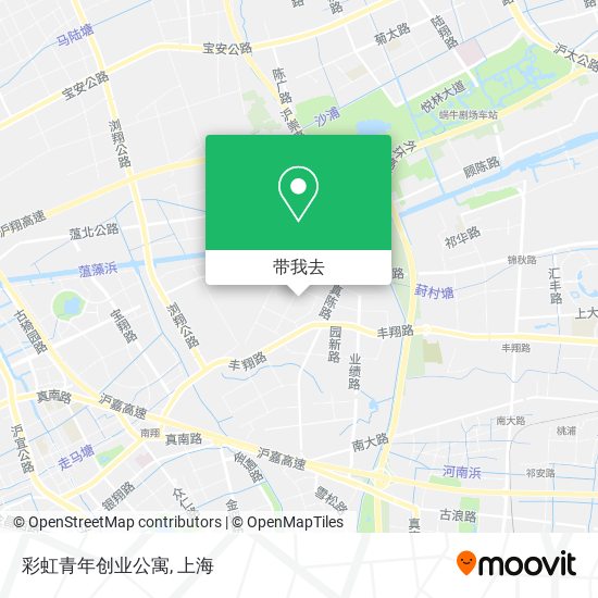 彩虹青年创业公寓地图
