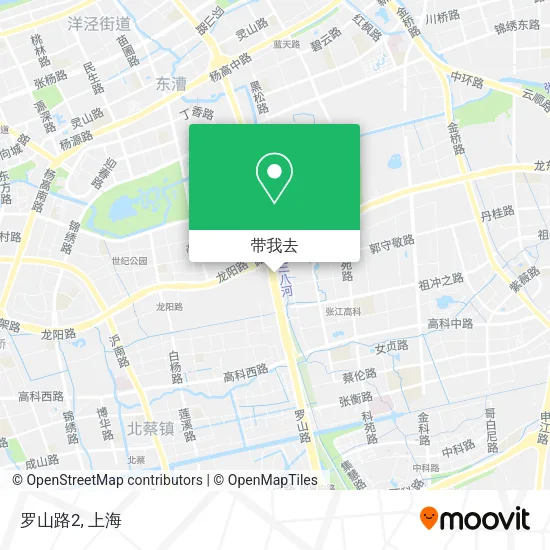 罗山路2地图
