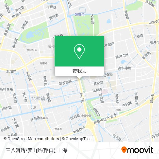 三八河路/罗山路(路口)地图