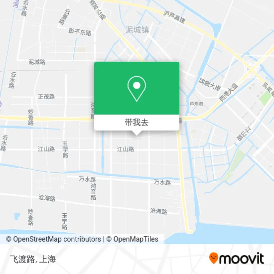 飞渡路地图