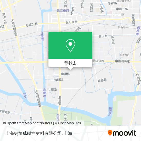 上海史笛威磁性材料有限公司地图