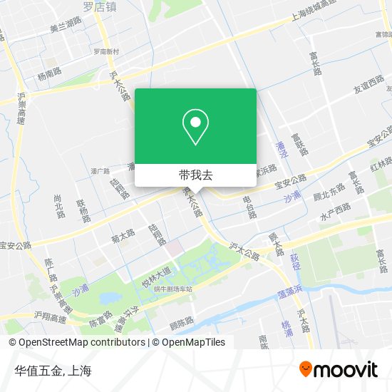 华值五金地图