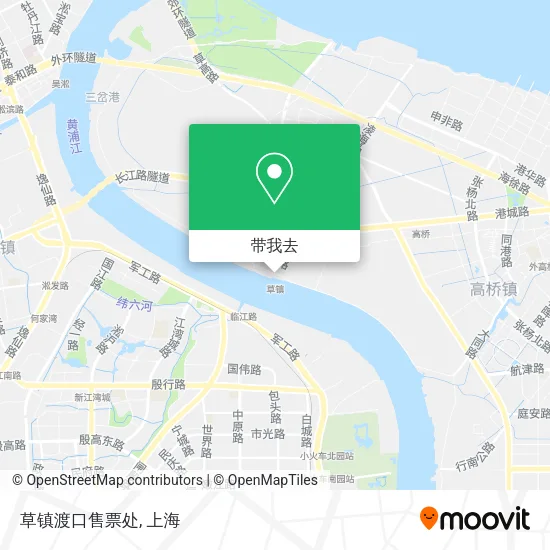 草镇渡口售票处地图