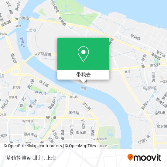 草镇轮渡站-北门地图