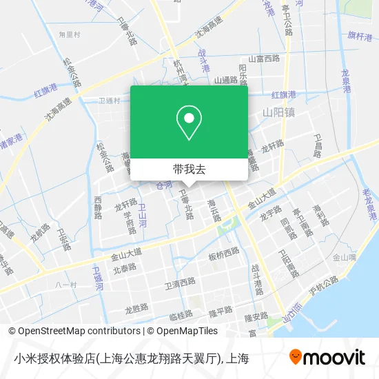 小米授权体验店(上海公惠龙翔路天翼厅)地图