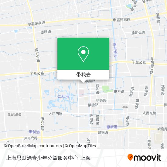 上海思默涂青少年公益服务中心地图