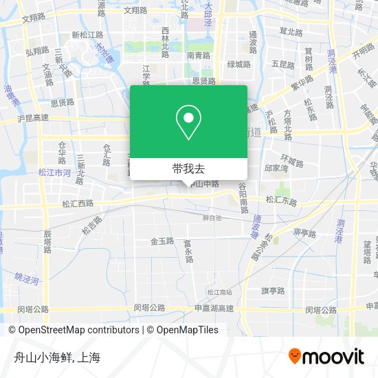 舟山小海鲜地图