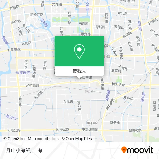 舟山小海鲜地图