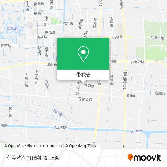 车美洗车打腊补胎地图