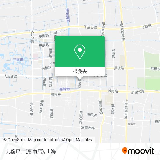 九龍巴士(惠南店)地图