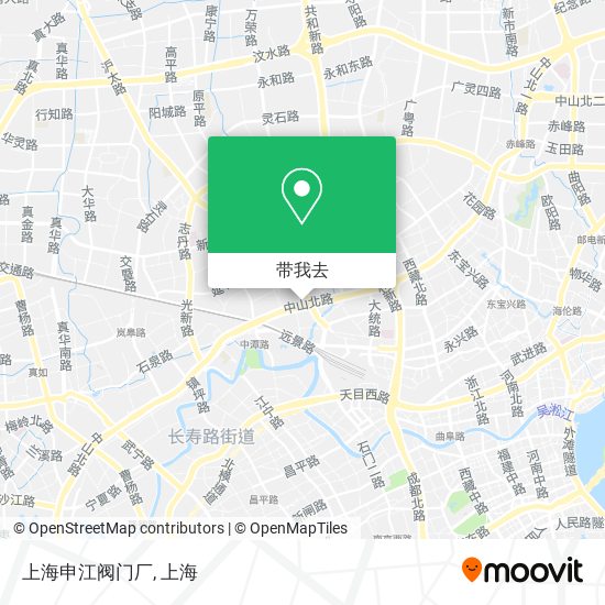 上海申江阀门厂地图