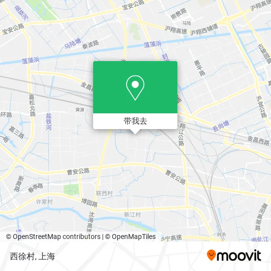西徐村地图