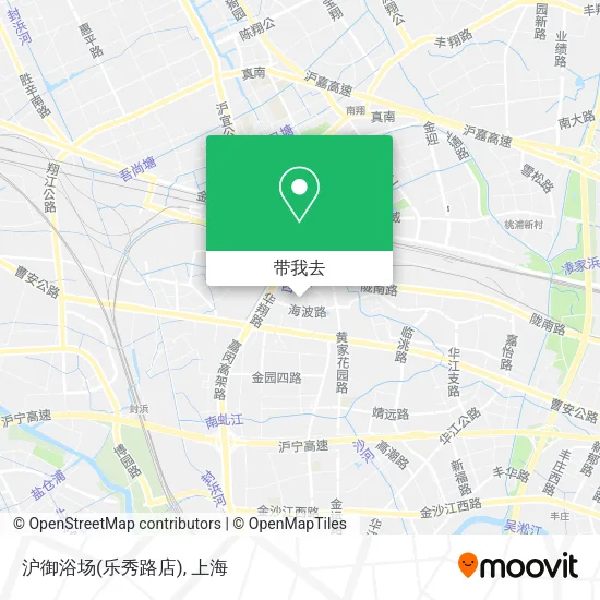 沪御浴场(乐秀路店)地图