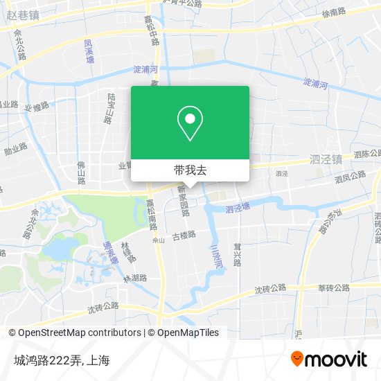 城鸿路222弄地图
