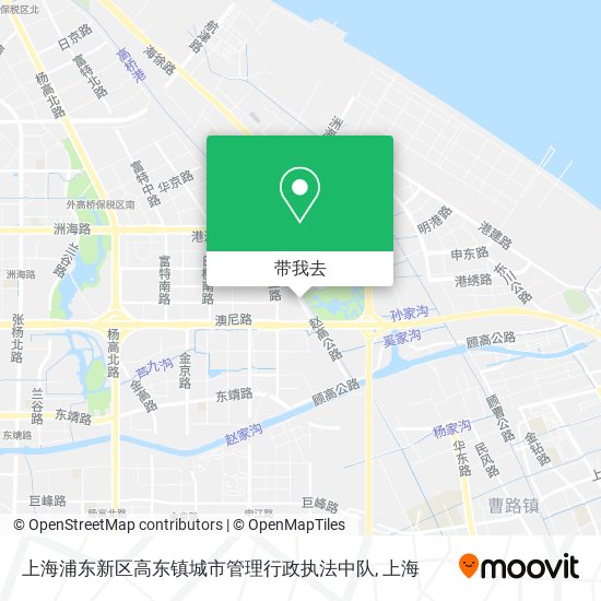 上海浦东新区高东镇城市管理行政执法中队地图