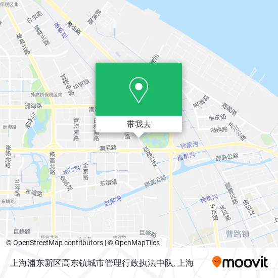 上海浦东新区高东镇城市管理行政执法中队地图