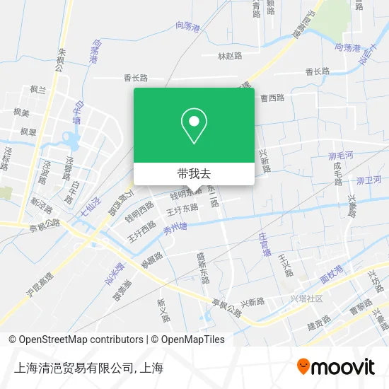 上海清浥贸易有限公司地图