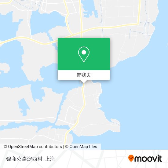 锦商公路淀西村地图