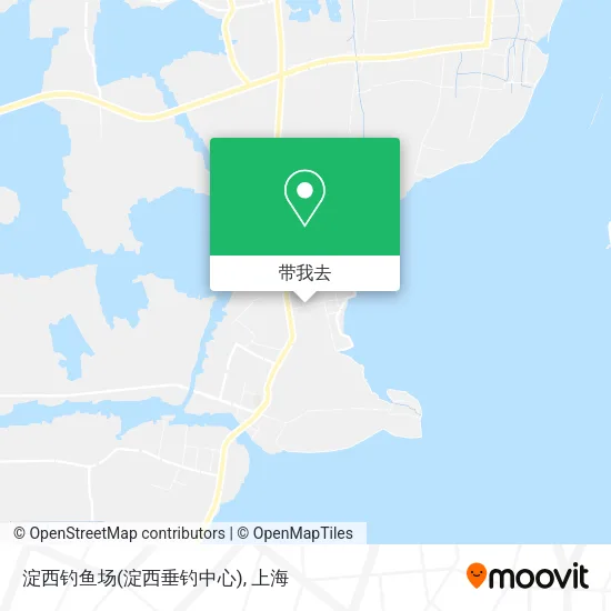 淀西钓鱼场(淀西垂钓中心)地图