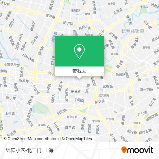 锦阳小区-北二门地图