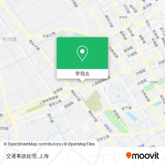 交通事故处理地图