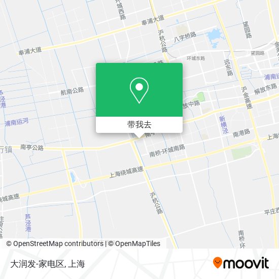 大润发-家电区地图