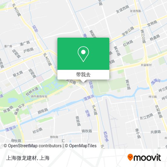 上海微龙建材地图