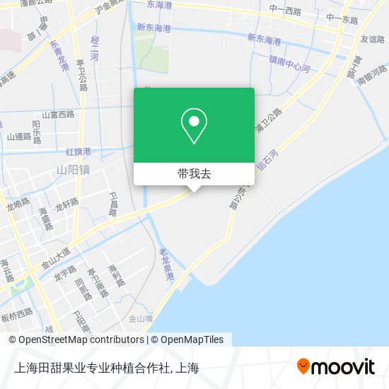 上海田甜果业专业种植合作社地图