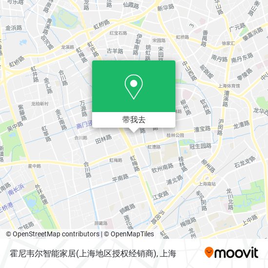 霍尼韦尔智能家居(上海地区授权经销商)地图