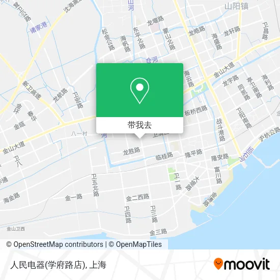 人民电器(学府路店)地图