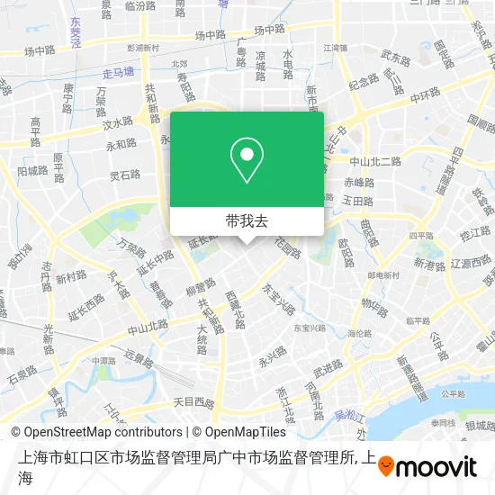 上海市虹口区市场监督管理局广中市场监督管理所地图