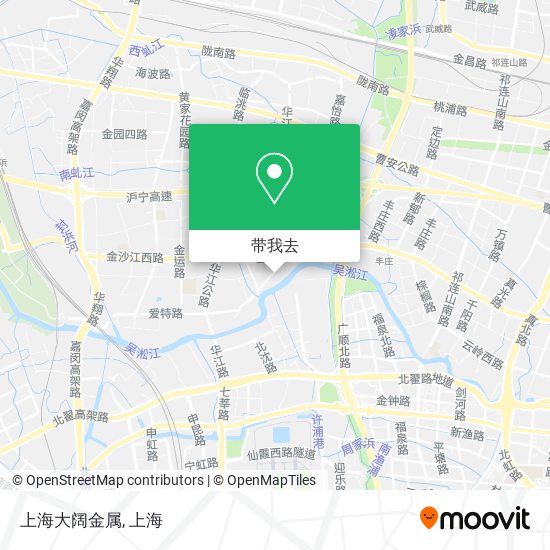 上海大阔金属地图