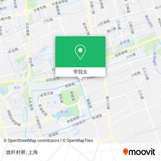 旗杆村桥地图
