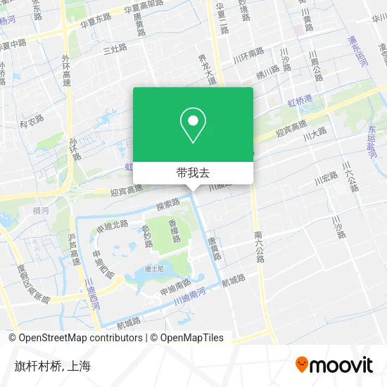 旗杆村桥地图