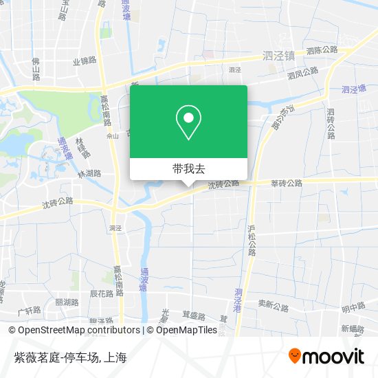 紫薇茗庭-停车场地图